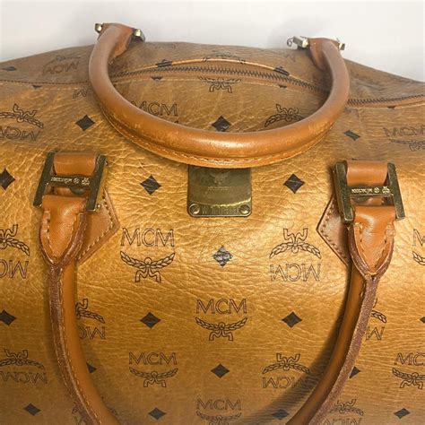 mcm duffel bag replica|mcm duffle bag sale.